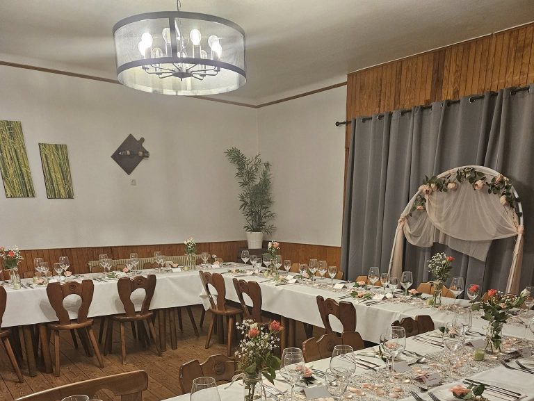 Salle de banquet pour vos mariages